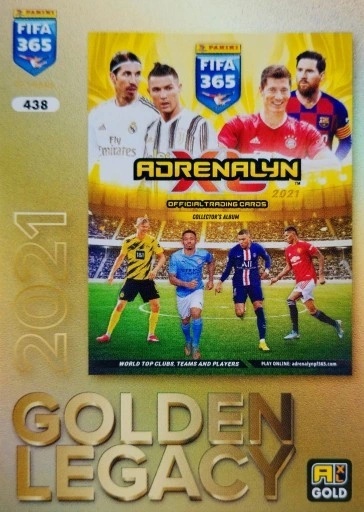 438 Panini FIFA 365 2021 Golden Legacy Gold Golden Legacy FIFA 365 2025