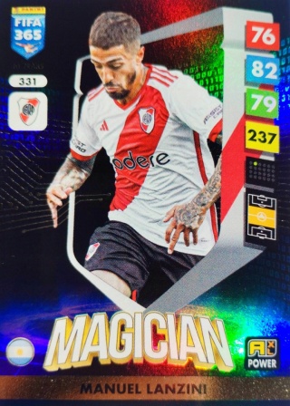331 Manuel Lanzini River Plate Power Magician FIFA 365 2025