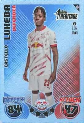 451	Castello Lukeba	RB Leipzig Topps Heritage Match Attax 2024/25