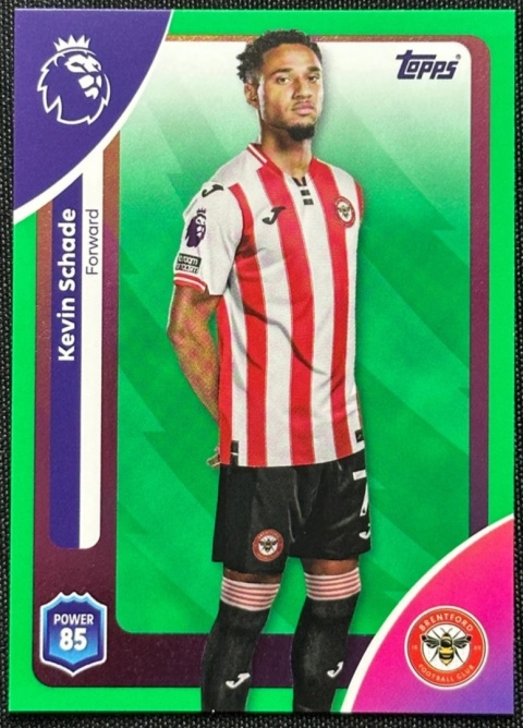 65 Kevin Schade Brentford Base Green Premier League 2026