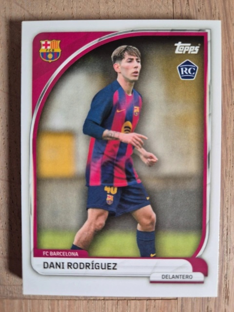 14 Dani Rodríguez RC Barcelona First Team Topps Collector Tin