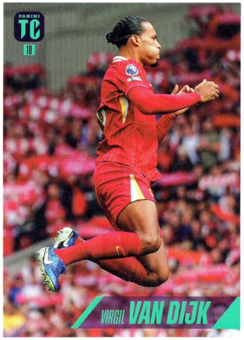 10 Virgil van Dijk Liverpool Base card Top Class 2025
