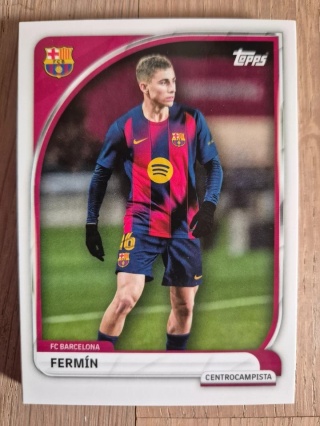 6 Fermin Barcelona First Team Topps Collector Tin