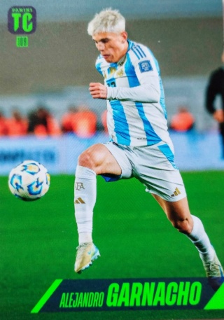 109 Alejandro Garnacho Argentina Base card Top Class 2025
