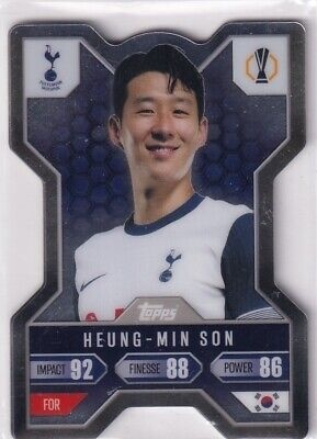 CX1 Heung-Min Son Tottenham Hotspur Chrome X Match Attax Extra 2025