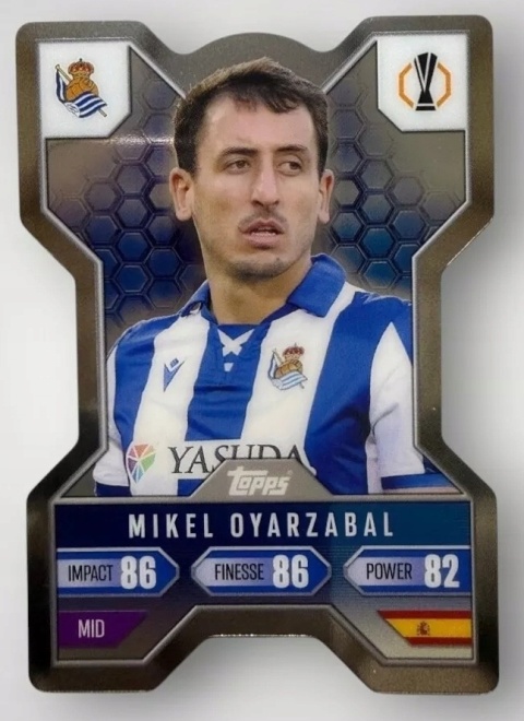 CX4 Mikel Oyarzabal Real Sociedad Chrome X Match Attax Extra 2025