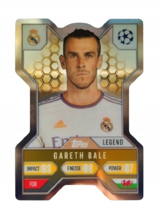 CX7 Gareth Bale Real Madryt Chrome X Match Attax Extra 2025