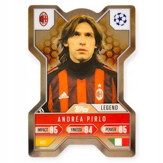 CX9 Andrea Pirlo AC Milan Chrome X Match Attax Extra 2025