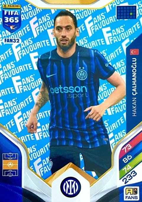 FAN32 Calhanoglu Inter Fans Favourite blue FIFA 365 2026