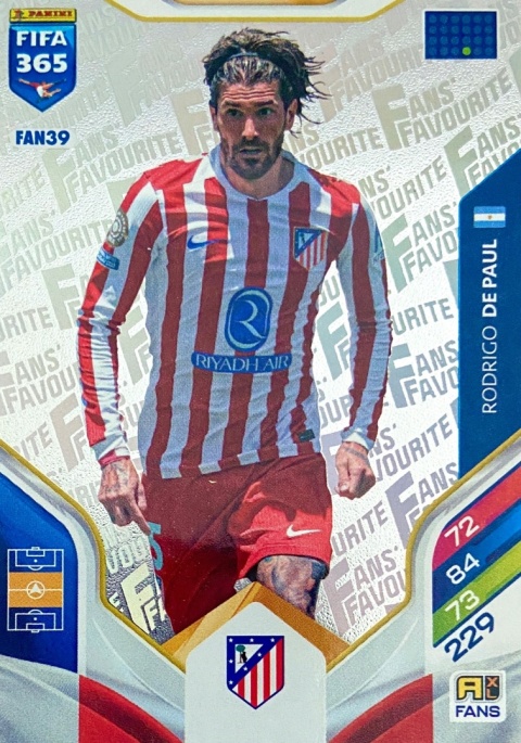 FAN39 Rodrigo De Paul Atletico Madryt Fans Favourite FIFA 365 2026