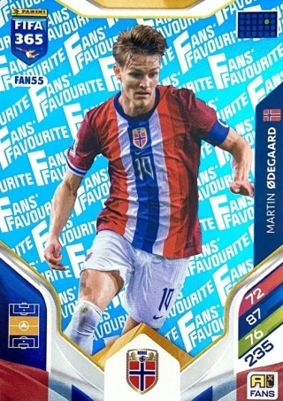 FAN55 Odegaard Norway Fans Favourite blue FIFA 365 2026