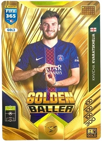 GOL3 Kvaratskhelia PSG Golden Baller FIFA 365 2026