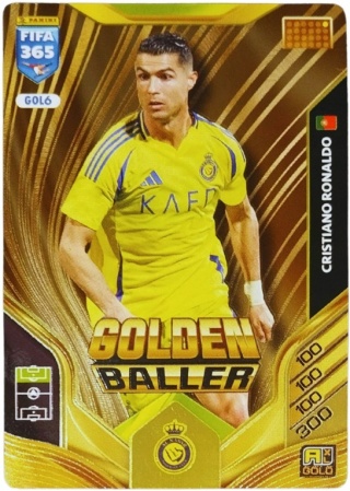 GOL6 Ronaldo Al-Nassr Golden Baller FIFA 365 2026