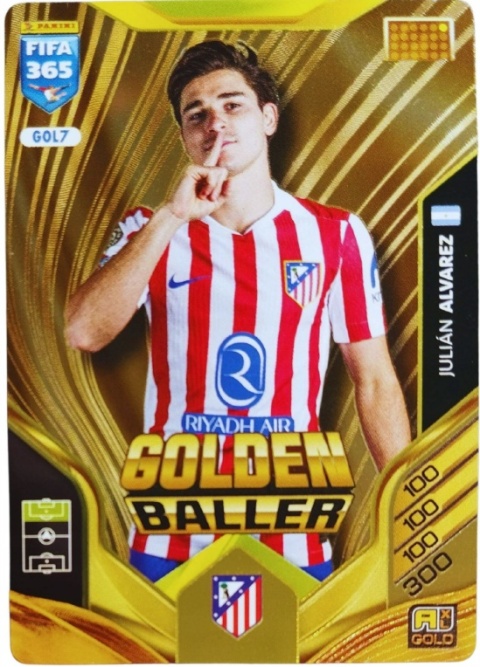 GOL7 Álvarez Atletico Madryt Golden Baller FIFA 365 2026