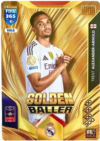 GOL8 Trent Alexander-Arnold Real Golden Baller FIFA 365 2026
