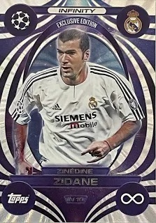 IN10 Zinedine Zidane Real Madryt Infinity Match Attax 2025/26