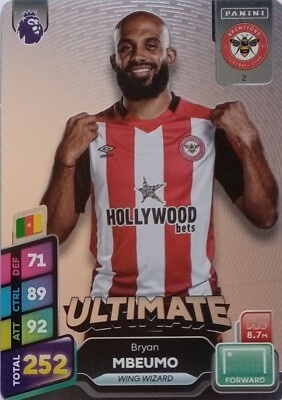 2 Bryan Mbeumo Brentford Ultimate Premier League PLUS 2025