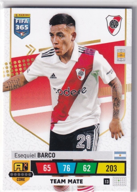 13 Esequiel Barco River Plate Team Mate FIFA 365 2023