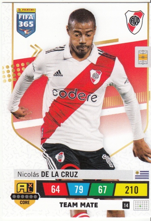 14 Nicolás De La Cruz River Plate Team Mate FIFA 365 2023