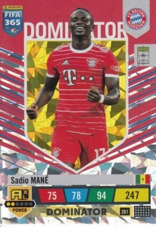 261 Sadio Mané Bayern POWER / Dominator FIFA 365 2023