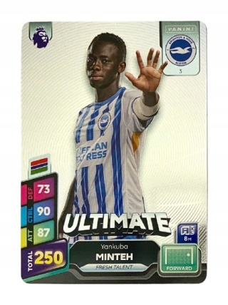 3 Yankuba Minteh Brighton Ultimate Premier League PLUS 2025