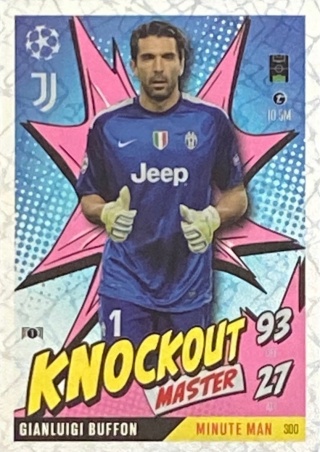 300 Buffon Juventus Knockout Masters Match Attax Extra 2025