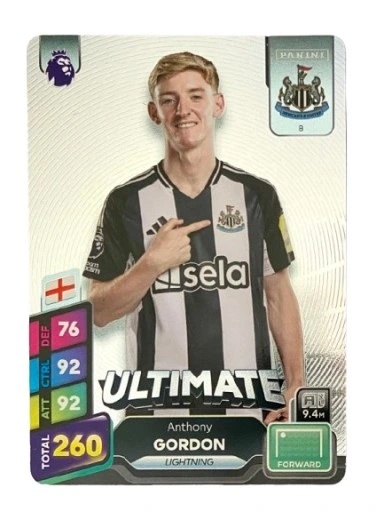 8 Anthony Gordon Newcastle Ultimate Premier League PLUS 2025