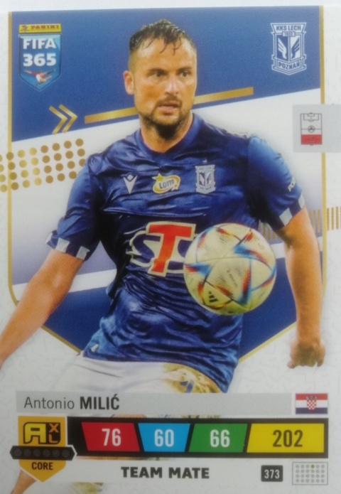 373 Antonio Milić KKS Lech Poznań Team Mate FIFA 365 2023