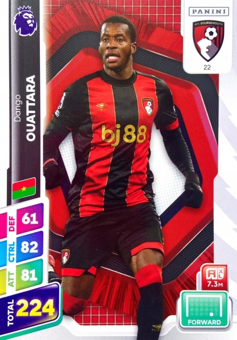 22 Dango Ouattara Bournemouth Base Premier League PLUS 2025