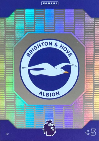 82 Club Crest Brighton Club Crest Premier League PLUS 2025