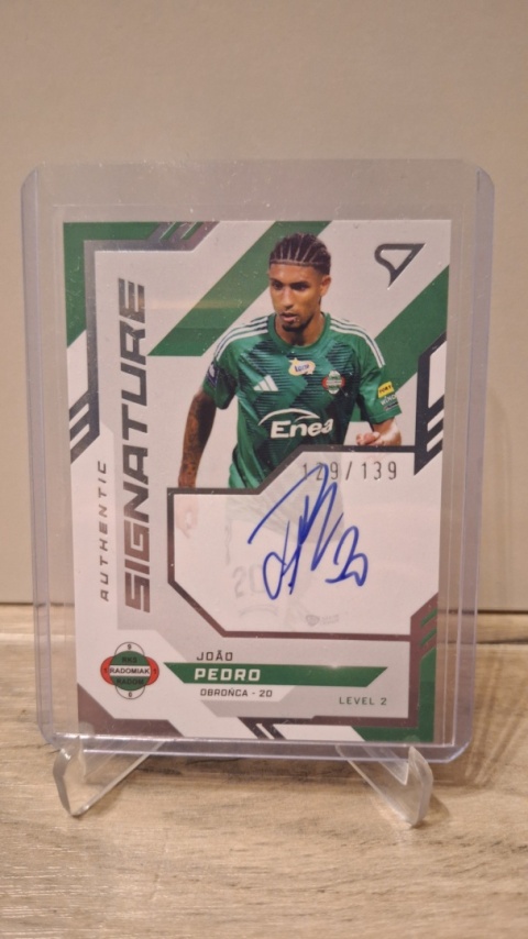 Joao Pedro Signature 129/139 Radomiak Ekstraklasa 2025/26 Seria 1 Sportzoo