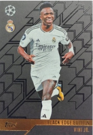 BE5 Vini Jr. Real Madrid CF Black Edge Edition Match Attax 2024/25