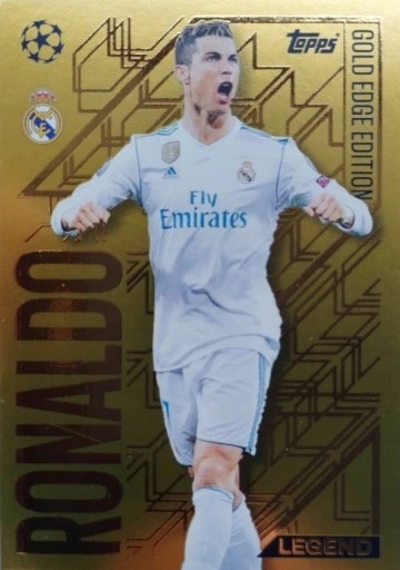 GE7 Cristiano Ronaldo Real Madryt Gold Edge Edition Match Attax 2024/25