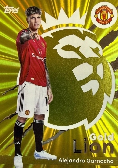 GL13 Garnacho Manchester United Gold Lion Premier League 2026