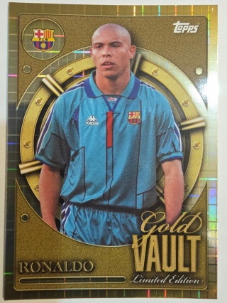 GV-9 Ronaldo FC Barcelona Gold Vault Limited Edition