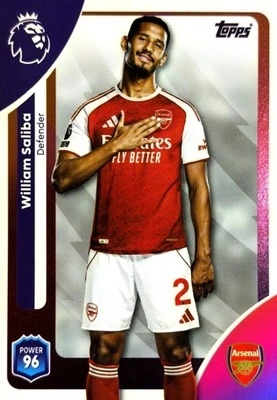3 William Saliba Arsenal Base Premier League 2026