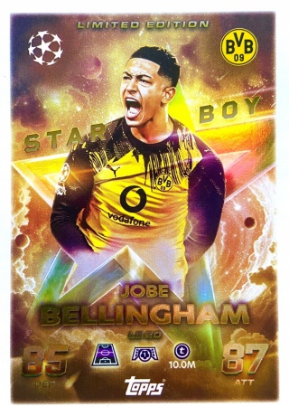 LE20 Jobe Bellingham Borussia Starboy Limited Edition Match Attax 2025/26