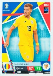 ROM10 Darius Olaru Romania Base EURO 2024 Match Attax