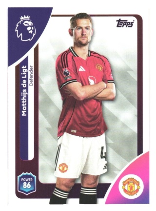 201 Matthijs de Ligt Manchester United Base Premier League 2026