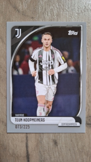 14 Teun Koopmeiners 073/225 Juventus Base card Topps Collector Tin