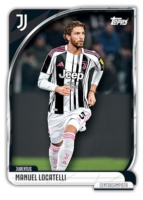10 Manuel Locatelli Juventus Base card Topps Collector Tin