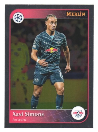 75 Xavi Simons RB Leipzig Base Topps Merlin 2024/25
