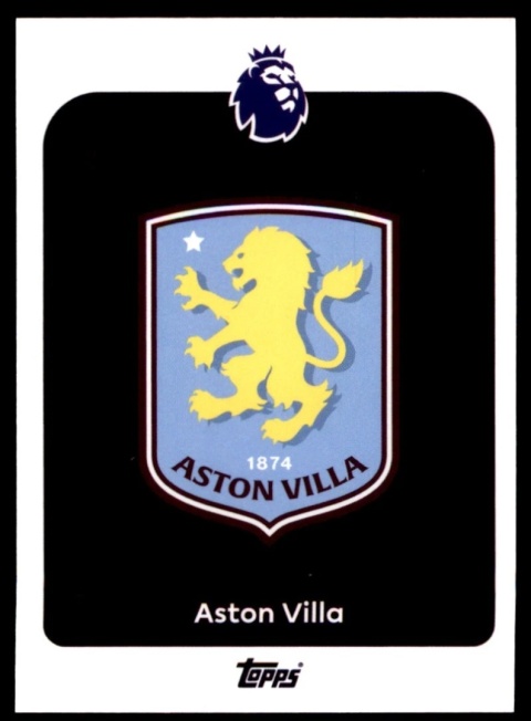 19 Team Badge Aston Villa Base Premier League 2026