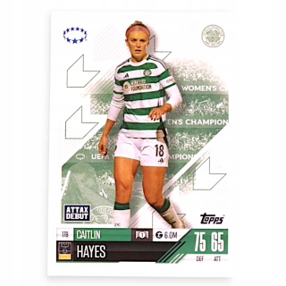 178 Caitlin Hayes Celtic FC UWCL Match Attax Extra 2025