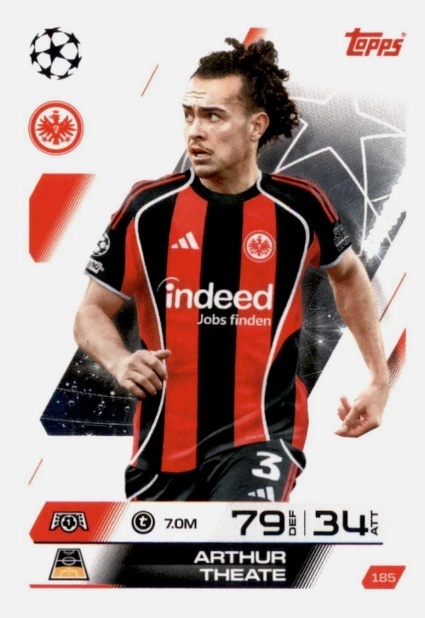 185 Theate Eintracht Frankfurt Base Match Attax 2025/26