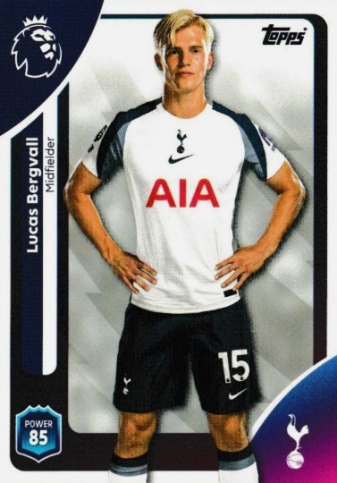 261 Lucas Bergvall Tottenham Base Premier League 2026