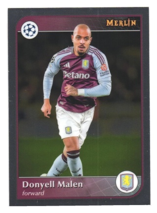 79 Donyell Malen Aston Villa Base Topps Merlin 2024/25