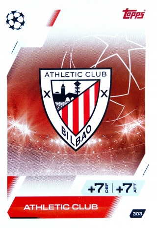 303 Team Badge Athletic Club Base Match Attax 2025/26