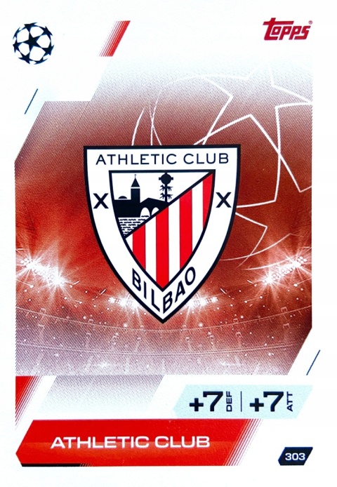 303 Team Badge Athletic Club Base Match Attax 2025/26