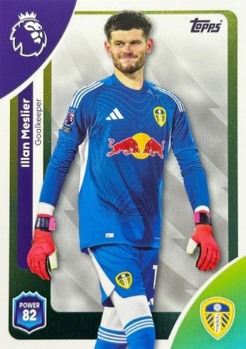326 Illan Meslier Leeds United Base Premier League 2026